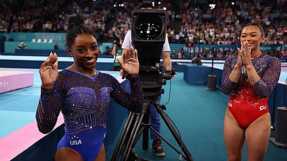 Simone Biles vuelve a ser ella