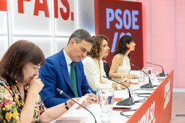 Reunión de la Comisión Ejecutiva Federal del PSOE