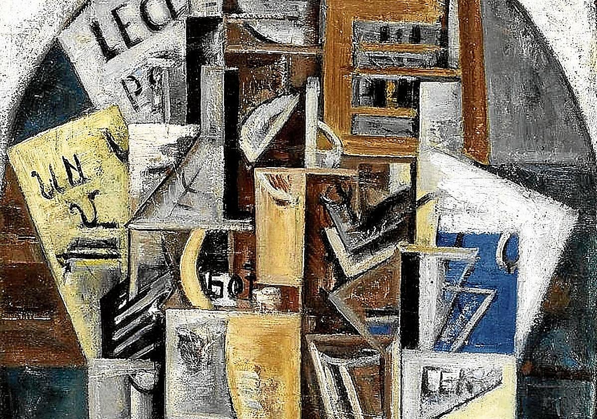 'Yellow jug', de Nadezhda Udaltsova.