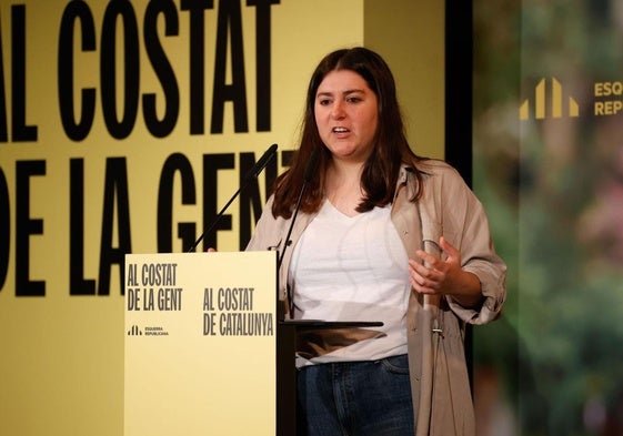 La diputada de Esquerra en el Parlament Mar Besses.