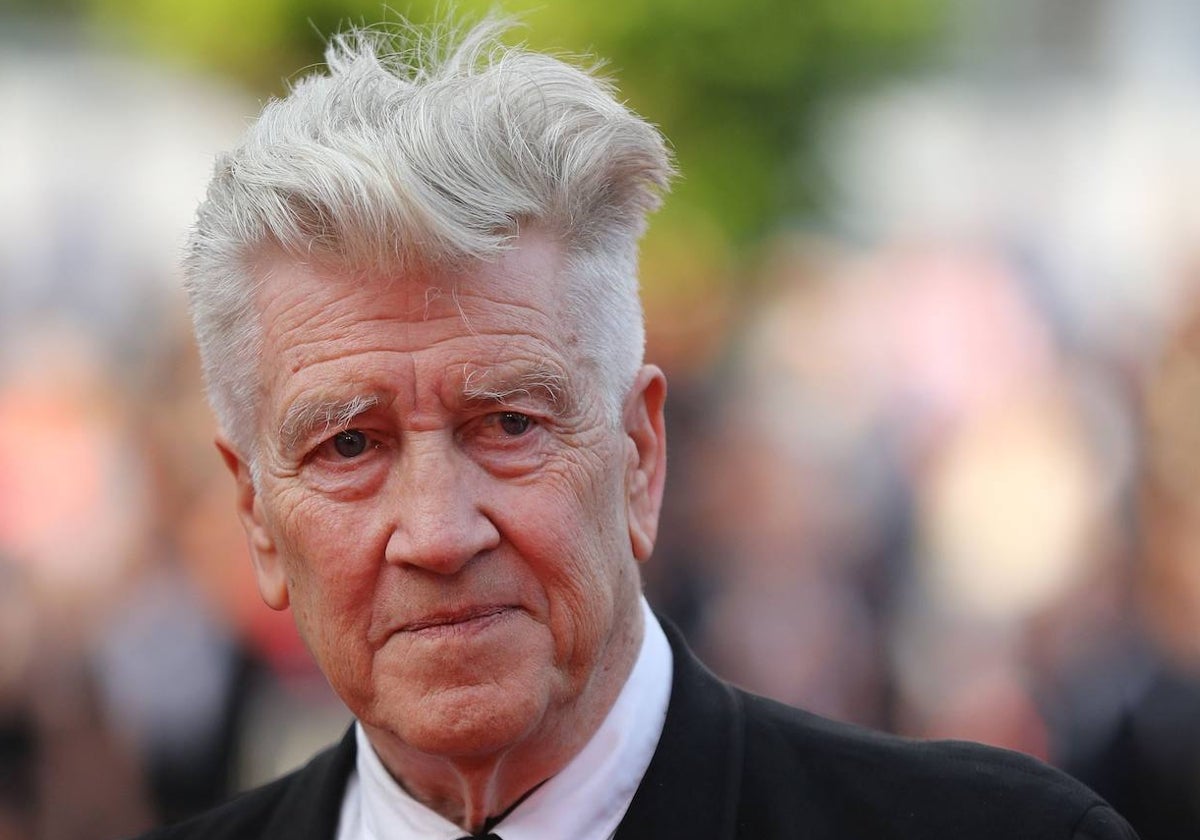 David Lynch en el festival de Cannes en 2017.