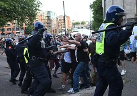 Una de las protestas de las últimas semanas en el Reino Unido, en este caso, en Bristol.