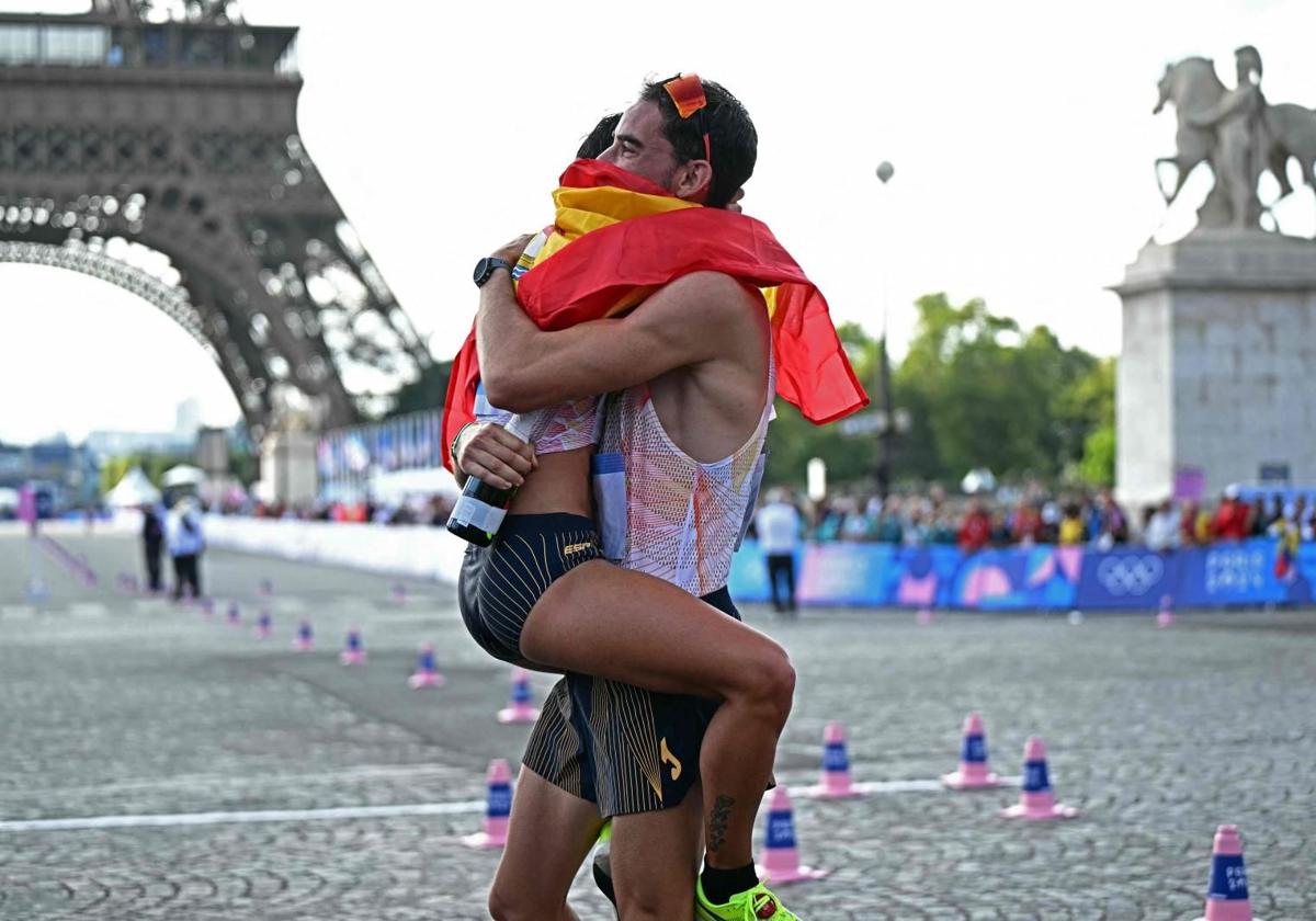 María Pérez y Álvaro Martín, una pareja de oro para la marcha