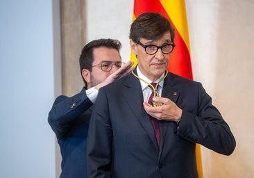 Illa agradece el trabajo de todos los expresidents, incluido Puigdemont, en su toma de posesión