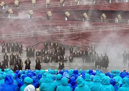 Eespectáculo 'Impression of Lijiang', dirigido por Zhang Yimou.