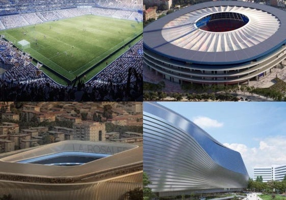 La reforma de cuatro estadios para el Mundial 2030