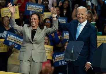 Biden pasa el testigo a Harris