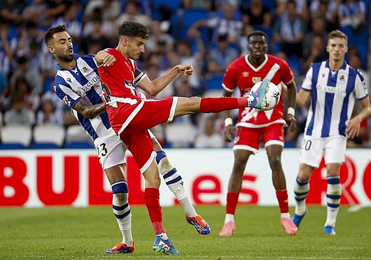 El Rayo da el golpe en Anoeta