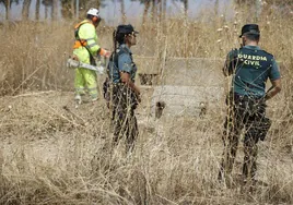 Unidades especiales de la Guardia Civil continúan buscando el arma que mató a Mateo.