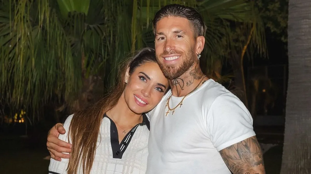 Sergio Ramos junto a su mujer, Pilar Rubio