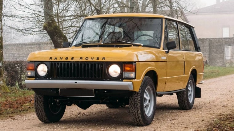 El Range Rover primera serie de 1976, que perteneció a Delon