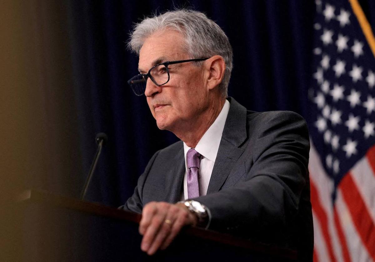 El presidente de la Reserva Federal de Estados Unidos, Jerome Powell.