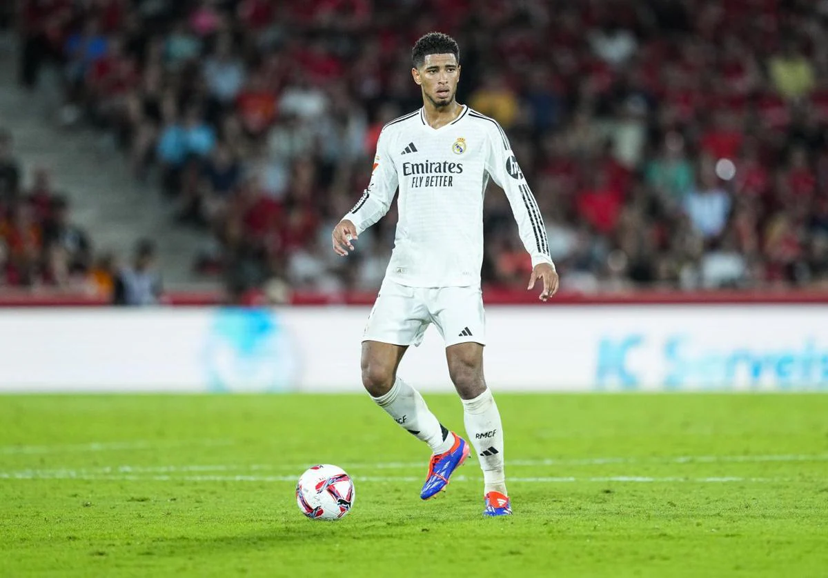 Jude Bellingham, durante el duelo ante el Mallorca en Son Moix.