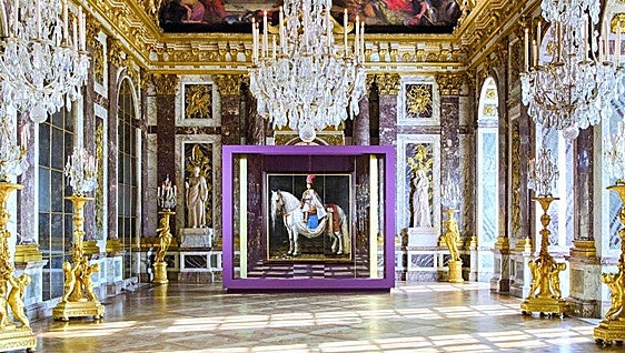 Su majestad el caballo conquista Versalles