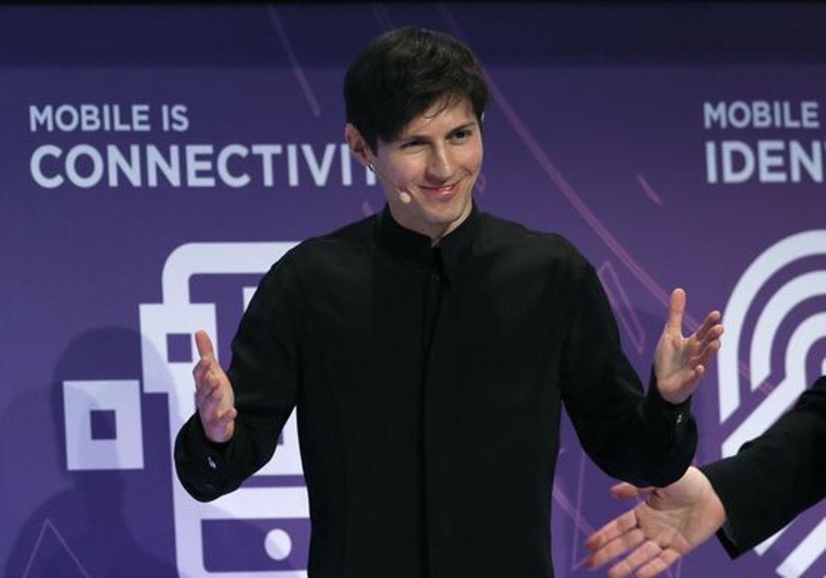 Pavel Durov, el franco-ruso creador de Telegram.