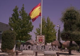 Entrada al pueblo de Mocejón (Toledo).