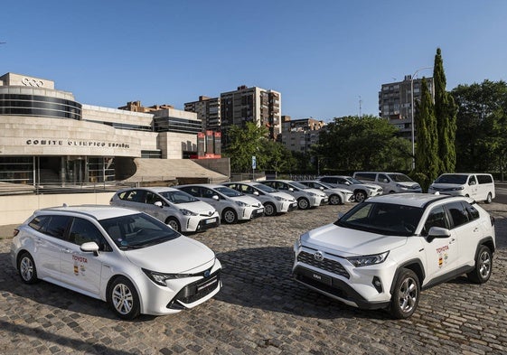 Flota de Toyota para dar apoyo en los Juegos Paralímpicos de París 2024