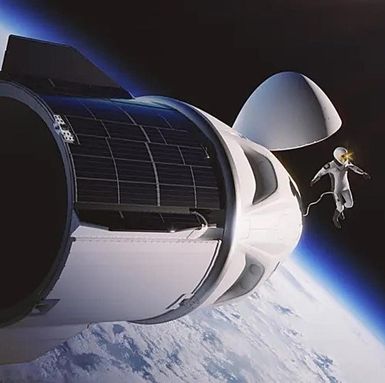 Llega el primer paseo espacial de los multimillonarios