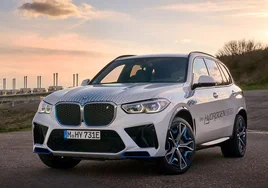 El BMW iX5 de hidrógeno.