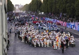 La ceremonia de los Juegos Paralímpicos de París 2024, en imágenes