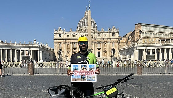 Llego a Roma por fin con una paz encontrada como peregrino