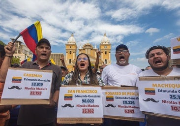 María Corina Machado desafía a la represión de Maduro y reaparece en una protesta