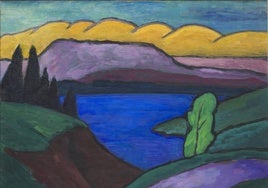 'Lago' de la expresionista alemana Gabriele Münter.