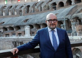 El ministro de Cultura italiano, Gennaro Sangiuliano, en una imagen de archivo.