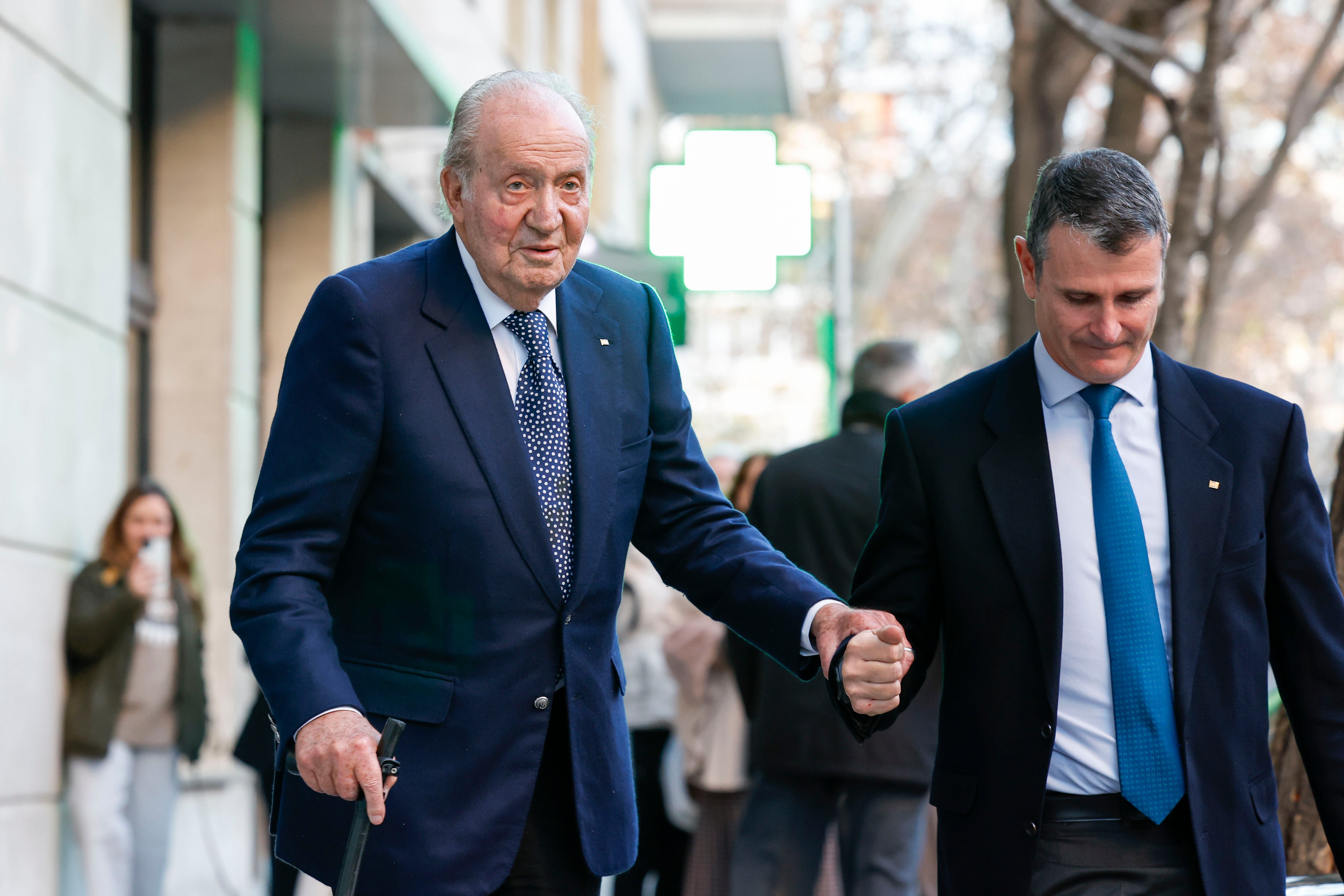 Imagen del rey Juan Carlos en una de sus últimas visitas a España.