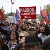 La izquierda sale a la calle en Francia para protestar contra Macron y el nombramiento de Barnier