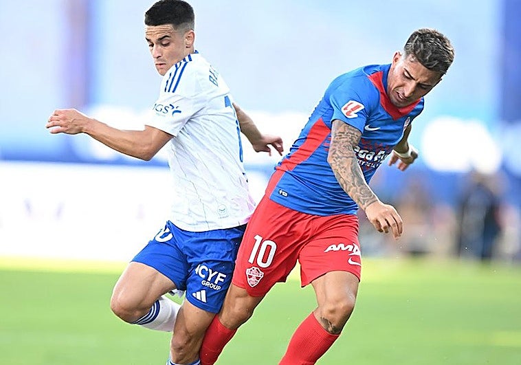 El Zaragoza mantiene su racha imparable y se impone al Elche