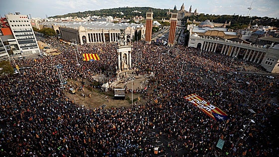 El secesionismo intenta reactivarse en la Diada tras perder el Govern y la mayoría