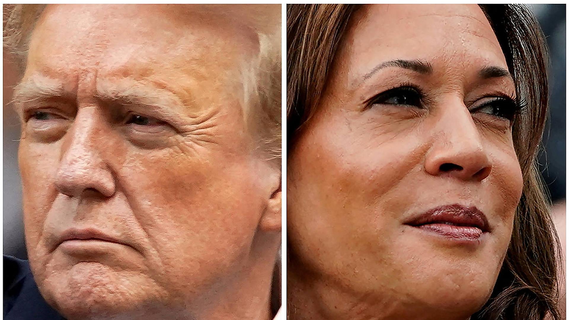 トランプ氏とハリス氏、カメラの前でホワイトハウス争いの第一ラウンドで決着