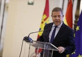 El presidente de Castilla-La Mancha, Emiliano García Page.
