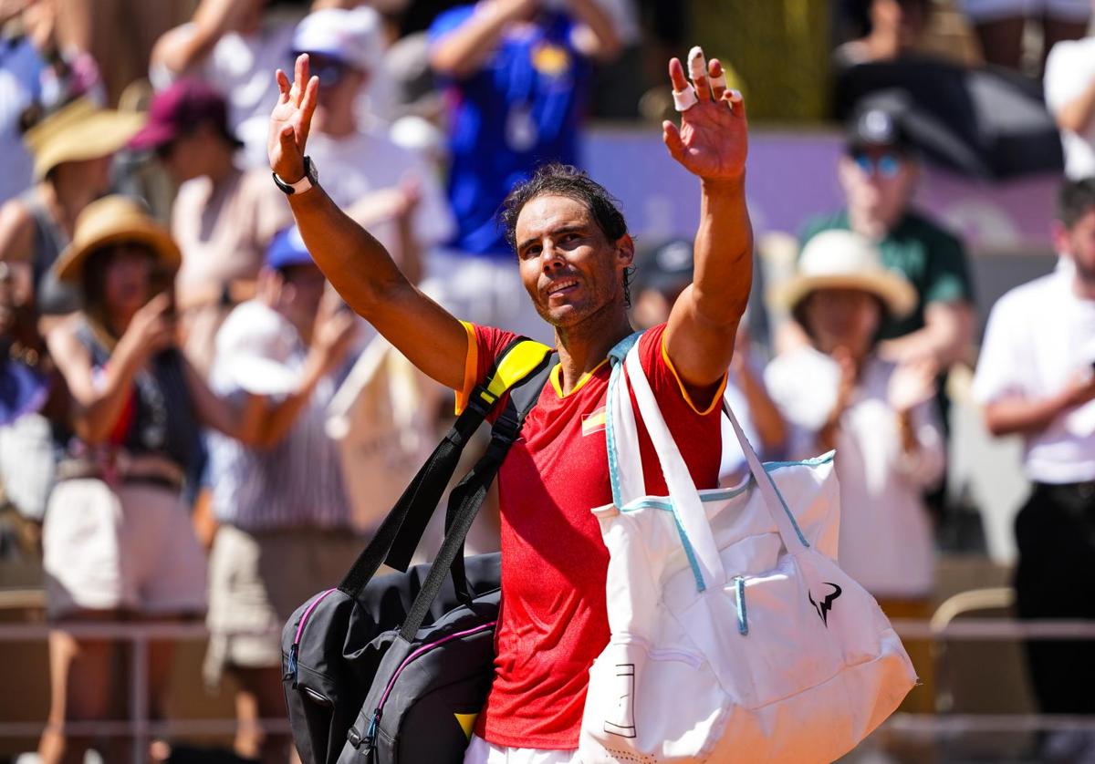 Rafa Nadal, en los Juegos Olímpicos de París.