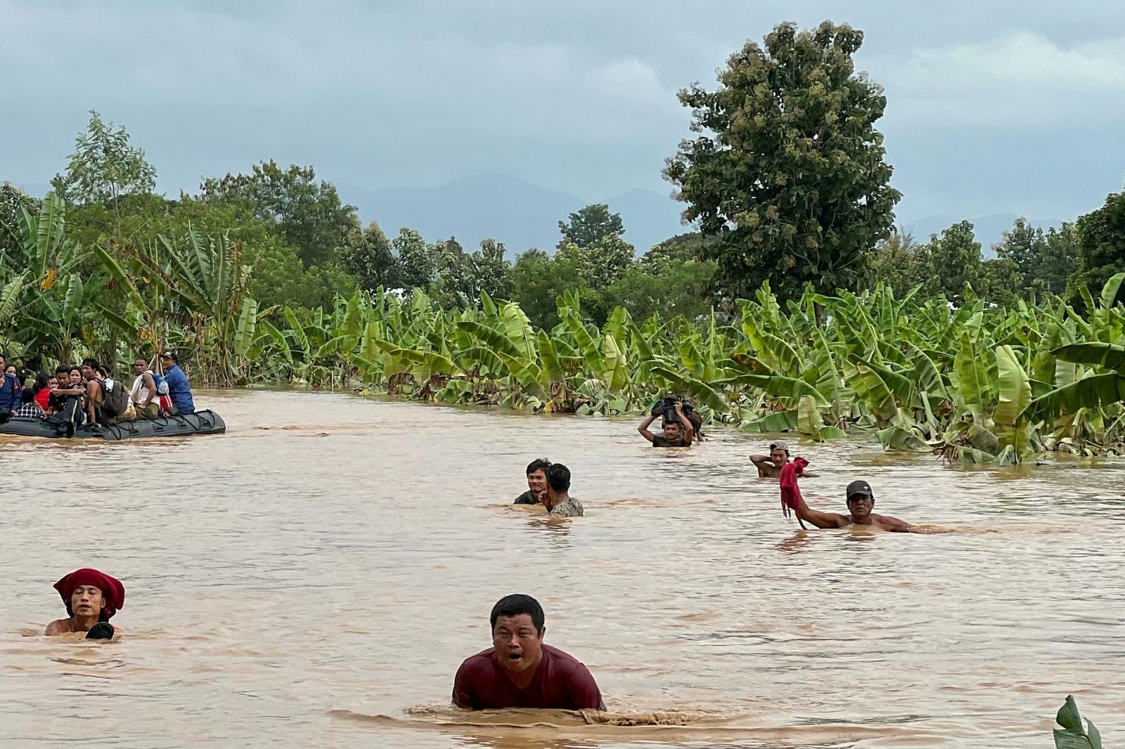 El devastador paso del tifón &#039;Yagi&#039; por Vietnam, Tailandia y Myanmar