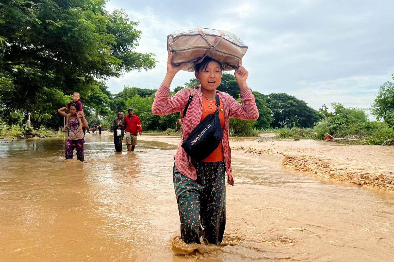 El devastador paso del tifón &#039;Yagi&#039; por Vietnam, Tailandia y Myanmar