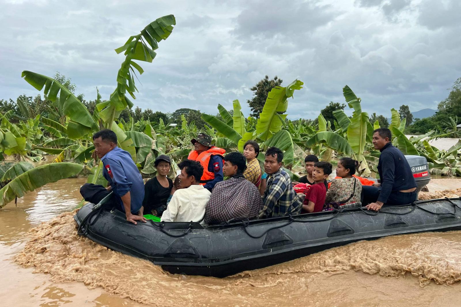 El devastador paso del tifón &#039;Yagi&#039; por Vietnam, Tailandia y Myanmar