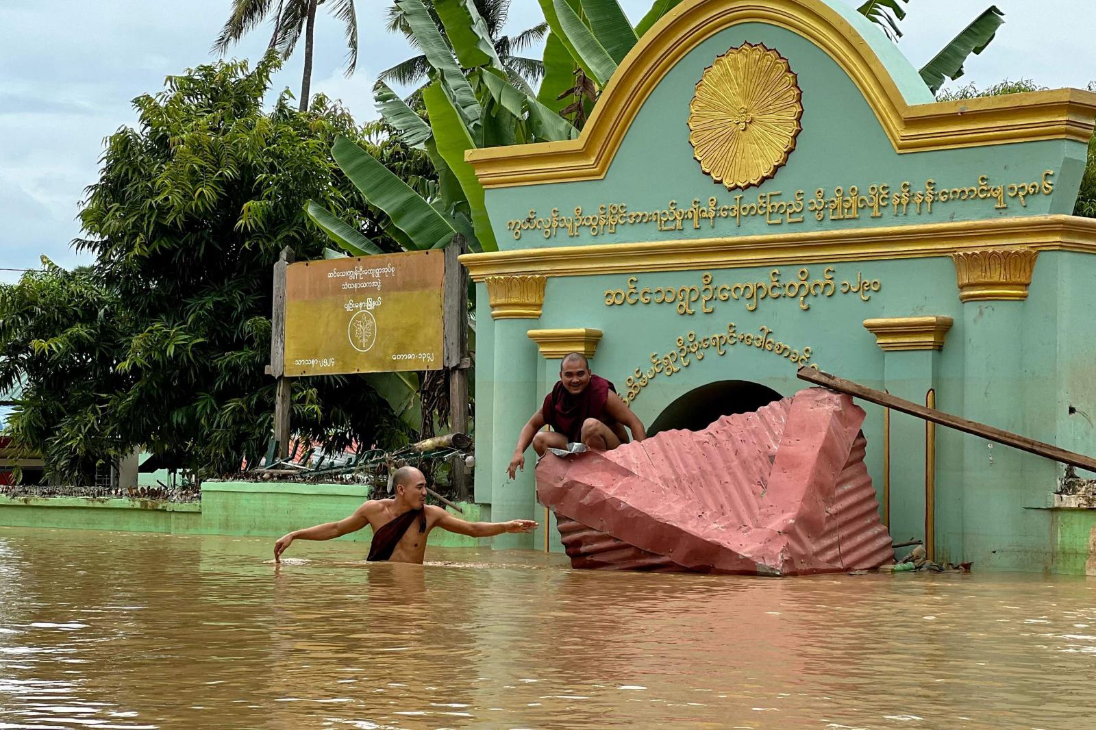 El devastador paso del tifón &#039;Yagi&#039; por Vietnam, Tailandia y Myanmar