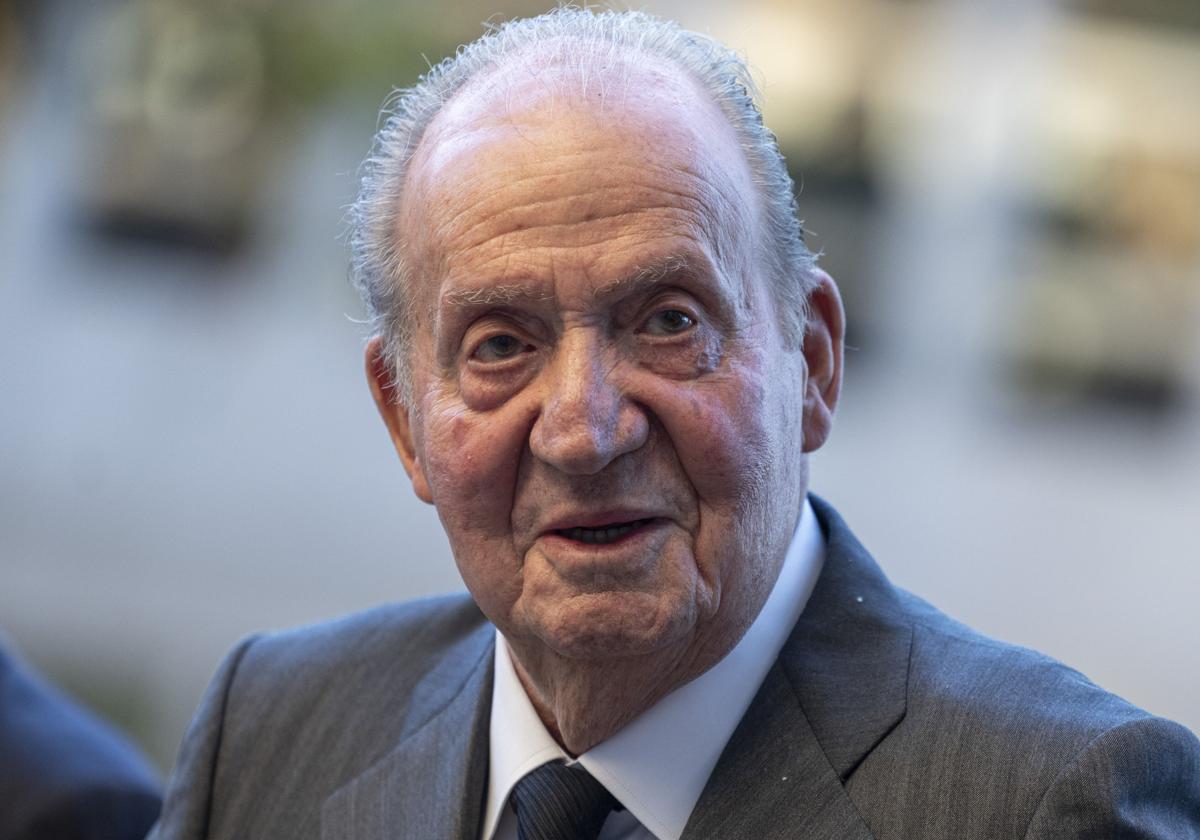 El rey emérito Juan Carlos I.