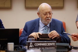 José Félix Tezanos, presidente del CIS, en el Congreso