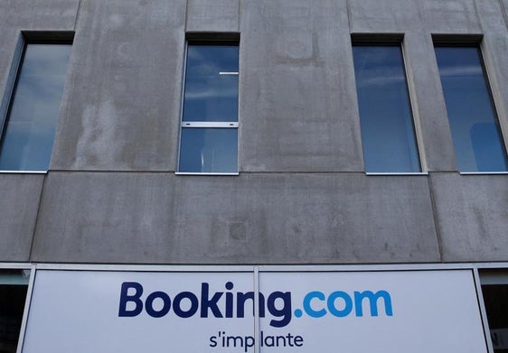 Un edificio con oficinas de Booking en EE UU.