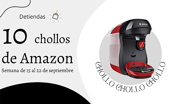 ¿Aún no tienes plan de finde? ¡Pues prueba con esta selección de los 10 mejores chollos de la semana en Amazon!
