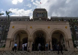 Fachada del Tribunal Constitucional de Taiwán.