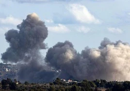 Israel responde a la amenaza de Hezbolá con el mayor bombardeo al sur de Líbano desde el inicio de la guerra