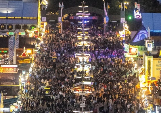 La Oktoberfest arrastra cada año a una multitud hasta Múnich.