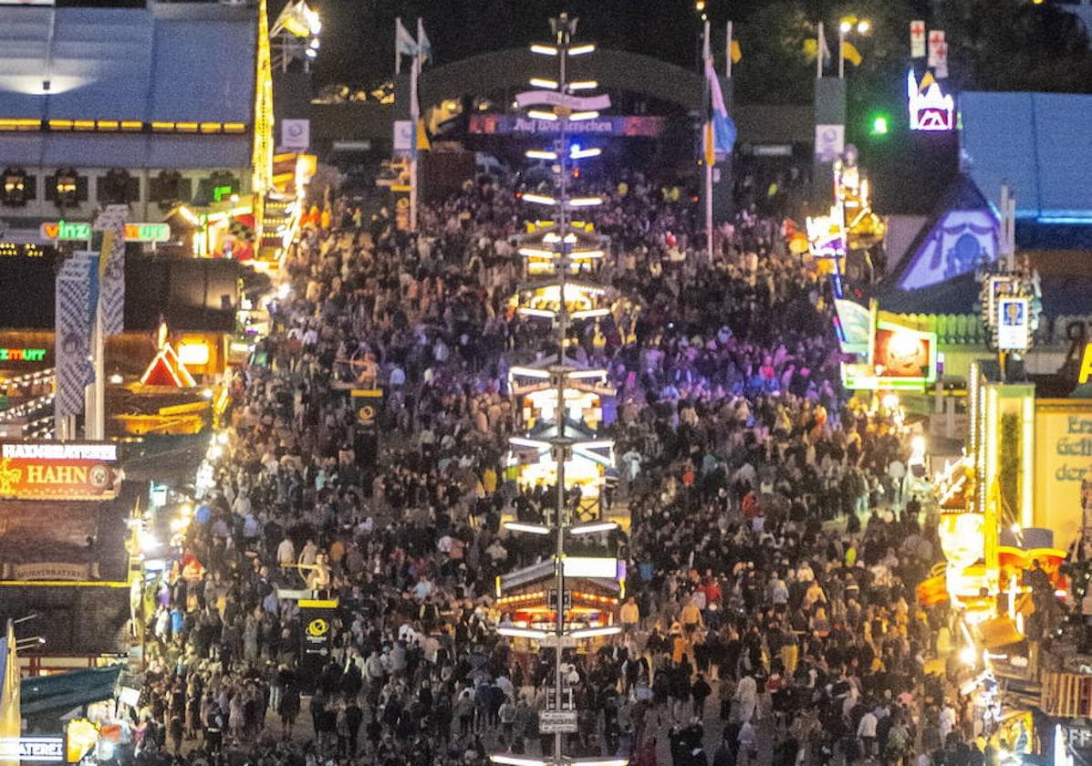 La Oktoberfest arrastra cada año a una multitud hasta Múnich.