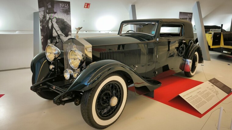 Phantom II S Continental de 1932, que nos lleva a las películas de Indiana Jones