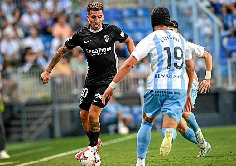 El Elche acaba con la racha invicta del Málaga