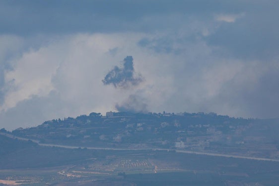 Bombardeos en Líbano.